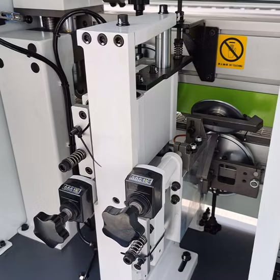 ZICAR pré-fresamento duplo aparamento de móveis para marcenaria armário de madeira compensada de melamina placa de madeira pvc borda bander borda automática preço da máquina de borda